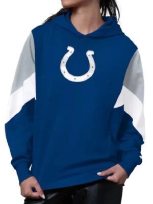 Indianapolis Colts Starter Royal Scrimmage Pullover Hoodie