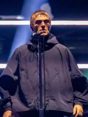 Liam Gallagher Oasis Live ’25 World Tour Black Jacket