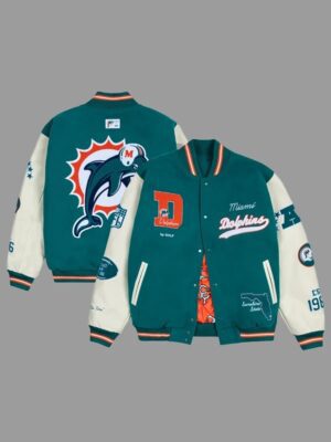 Miami Dolphins GOLF WANG Varsity Jacket