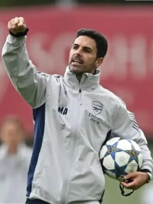 2025 Arsenal FC Training Session Mikel Arteta Jacket