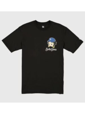 New Era Betty Boop LA Dodgers Black T-Shirt