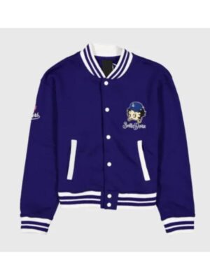New Era Betty Boop LA Dodgers Blue Jacket