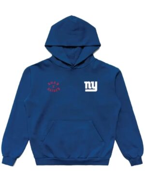 New York Giants Born Raised Royal Blue Hoodie