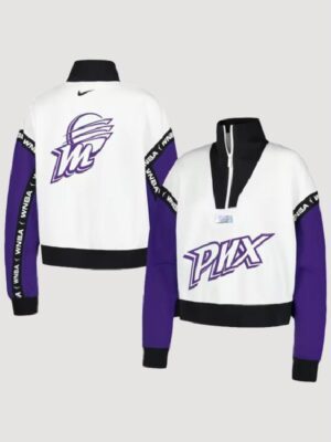 Phoenix Mercury Buzzer Beaters Quarter-Zip Jacket