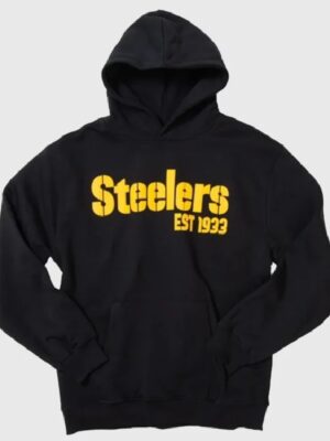 Pittsburgh Steeler Ireland Black Hoodie