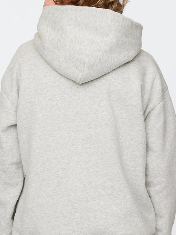 Re-Created GAP KATSEYE Logo Relaxed Pullover Hoodie in Grey