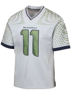 Seattle Seahawks Jaxon Smith Njigba Wolf 2025 Grey Rivalries Jersey