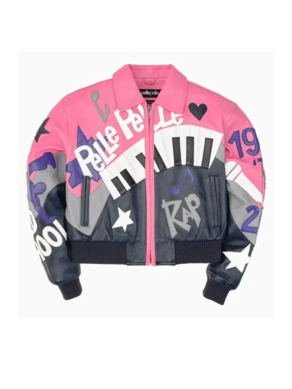 Shop Pelle Pelle 50 Years Of Hip Hop Leather Jacket (1)