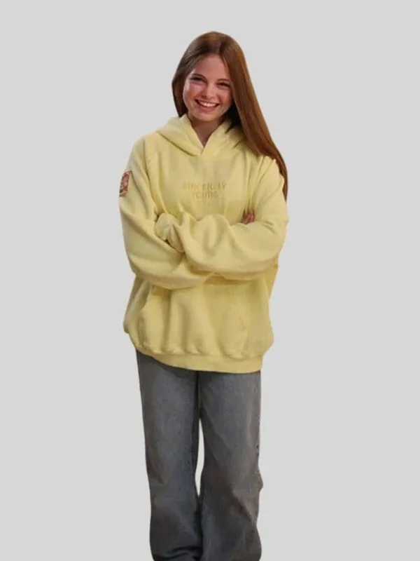 Sincerely yours Salish Matter Yellow Pullover Hoodie