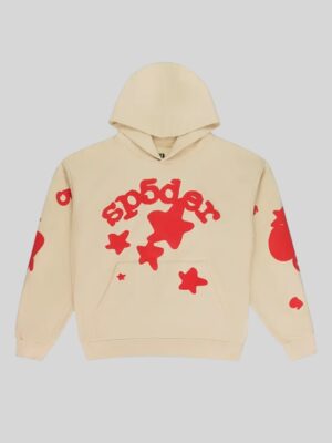 Sp5der Beluga Hoodie in Cream