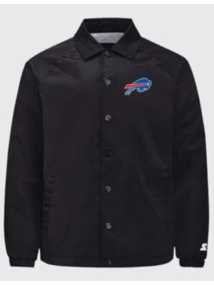 Starter Buffalo Bills Retro Coaches Jacket Black