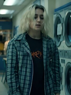 TV Series Gen V 2025 Emma Meyer Plaid Zip Shirt