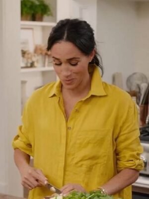 With Love Meghan 2025 Meghan Markle Yellow Shirt