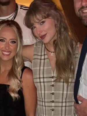 Taylor Swift 2025 Patrick Mahomes Birthday Plaid Vest