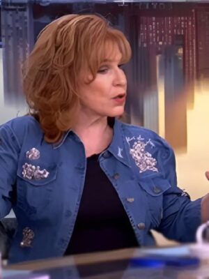 The View 2025 Joy Behar Denim Embellished Jacket