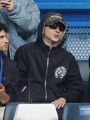 Timothee Chalamet Chelsea and Fulham Chrome Hearts Hoodie