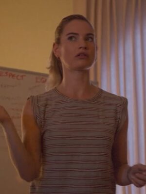 2025 Swiped Lily James Sleeveless Striped Top