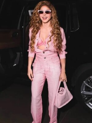 2025 Ulta Beauty Mexico Shakira Pink Jumpsuit
