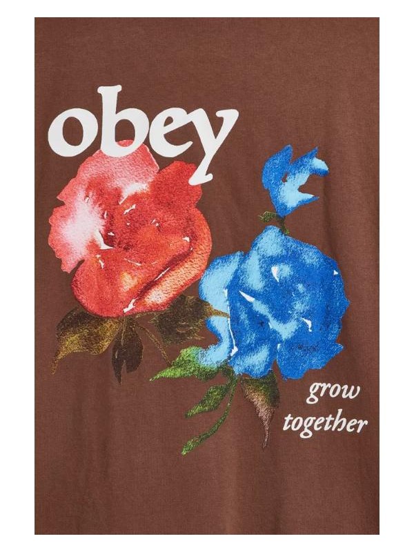 Gen V 2025 Brown OBEY Grow Together Graphics T-Shirt