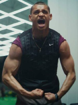 Him 2025 Tyriq Withers Grey Vest