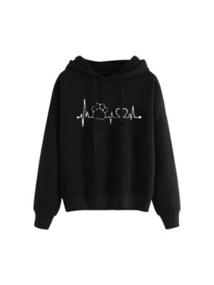 Patlollav Sweatshirts Flash Picks Autumn Winter Black