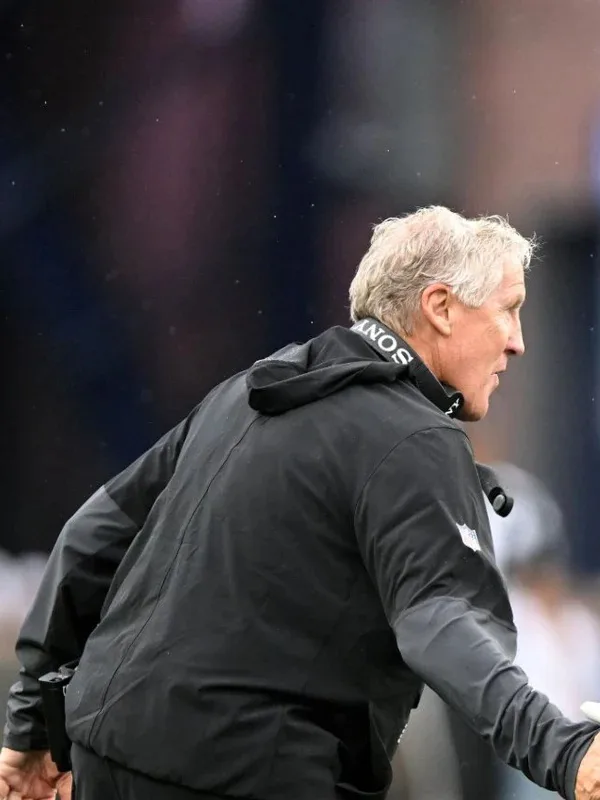 Pete Carroll Raiders Anorak Half-Zip Jacket