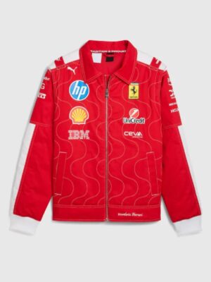 Scuderia Ferrari 2025 Team SE Red Monza Jacket