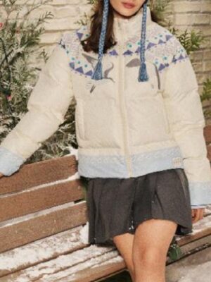 1989 Taylor’s Version Seagull Off-White Puffer Jacket