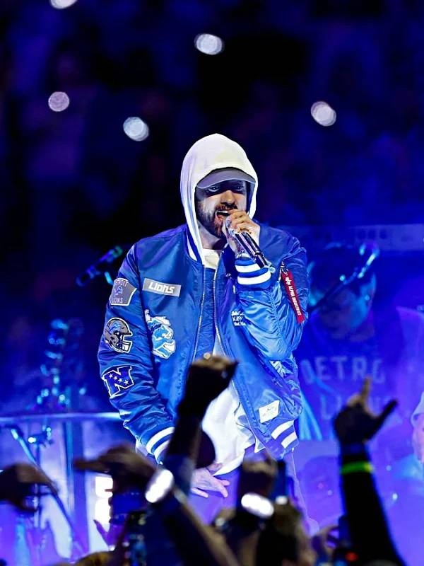 2025 Eminem Thanksgiving Lions Jacket