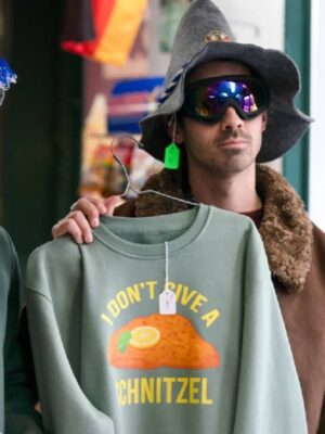 A Very Jonas Christmas Joe Jonas “I Don’t Give A Schnitzel” Sweatshirt