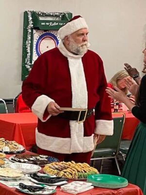 Daniel Roebuck Saint Nick of Bethlehem Red Santa Coat