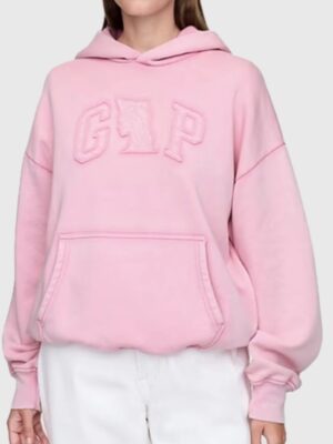Gap Wicked Hoodie Pink Vintage Soft Logo Pullover
