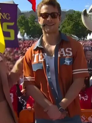 Glen Powell Texas Longhorns Shirt