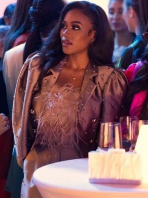 Joy 2025 Shannon Thornton Cropped Puff Sleeve Blazer