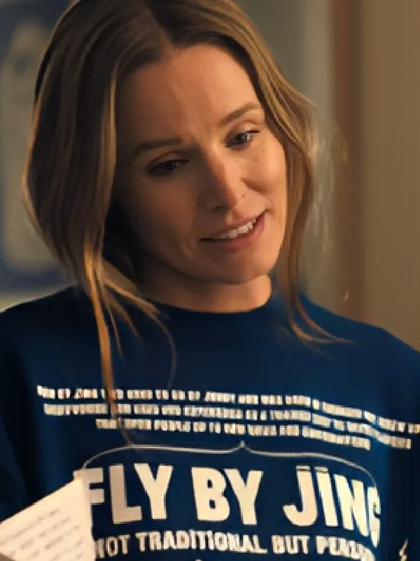 Kristen Bell Nobody Wants This Season 2 Joanne Blue Sweatshirt