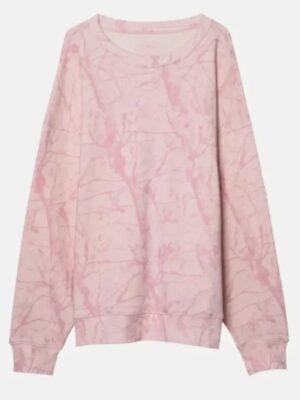 Recreated - Dairy Boy Pink Oversized Crewneck Sweatshirt