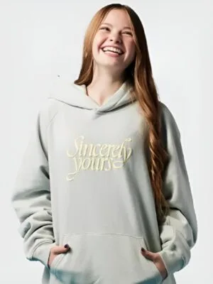 Sincerely Yours The Holiday Star Salish Matter Grey Pullover Hoodie