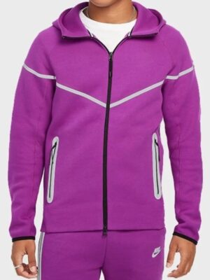 Tech Windrunner Reflective Jacket Pink