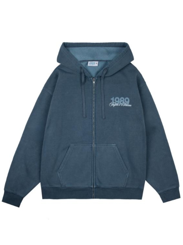 1989 Taylor’s Version Is It Over Now Blue Zipper Hoodie