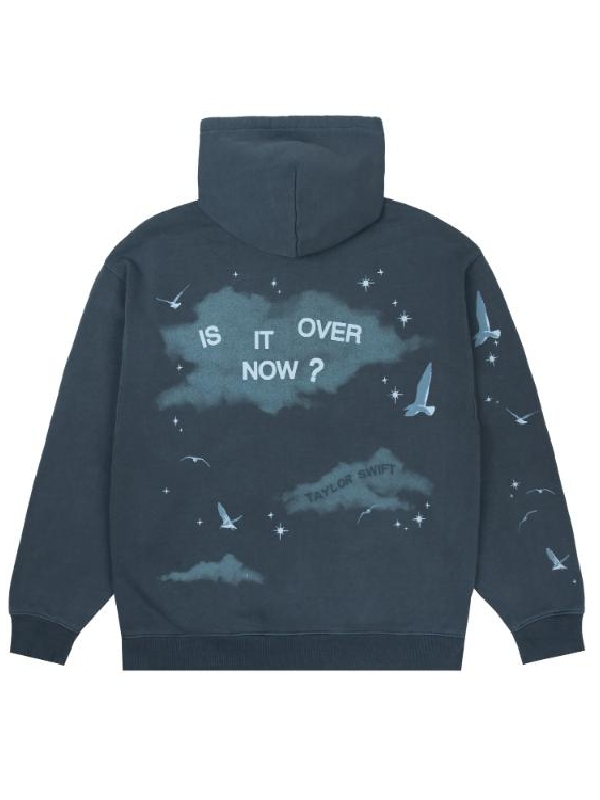 1989 Taylor’s Version Is It Over Now Zipper Hoodie-Blue