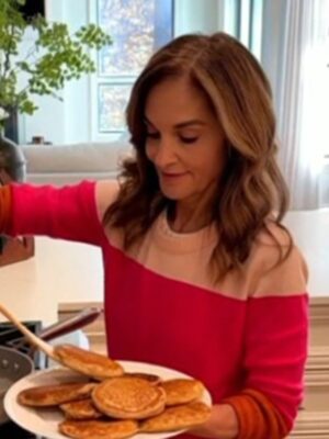 2025 The Today Show Joy Bauer Colorblock Sweater