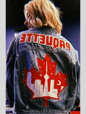 AEW All Out Toronto Renee Paquette Denim Jacket