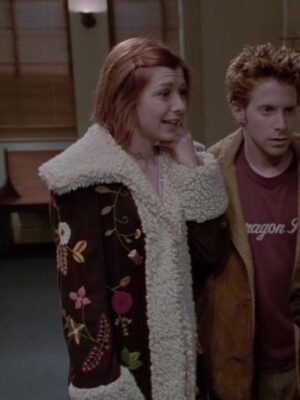 Buffy The Vampire Slayer S3 Alyson Hannigan Embroidered Coat