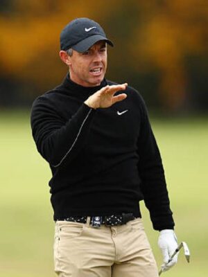 Crown Australian Open 2025 Rory McIlroy Black Sweatshirt