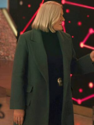 Elsbeth S3 Molly Price Green Single-Breasted Coat