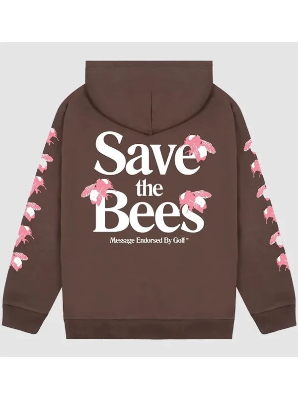 Golf Wang Save The Bees Brown Hoodie