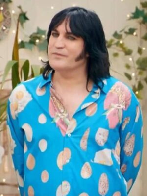 Great British Bake Off Noel Fielding Egg Printed Shirt