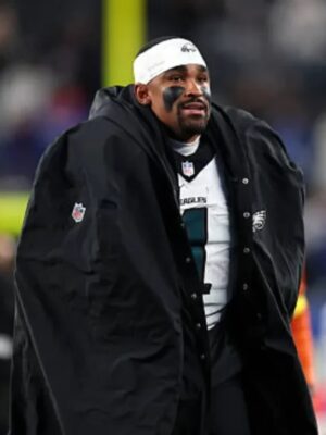 Jalen Hurts Philadelphia Eagles Cape Coat