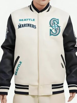 MLB Seattle Mariners Retro Varsity Jacket