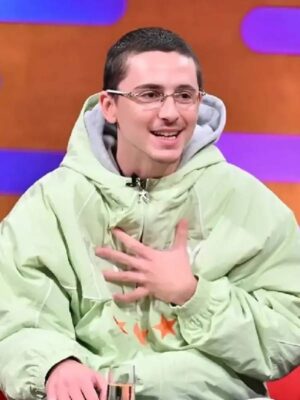 Marty Supreme Timothée Chalamet Jacket Green